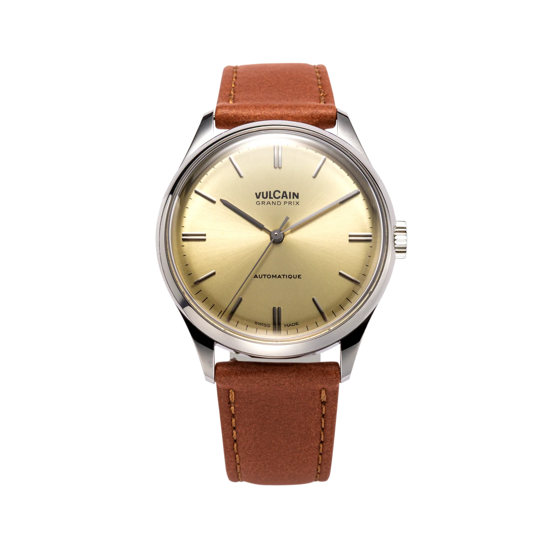 Relógio Vulcain 670171A70.BAC207 Grand Prix - Champagne
