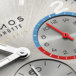 Carregue a imagem no visualizador da Galeria, Relógio NOMOS Glashütte Club Sport Neomatik Worldtimer 40mm Silver on Bracelet 791