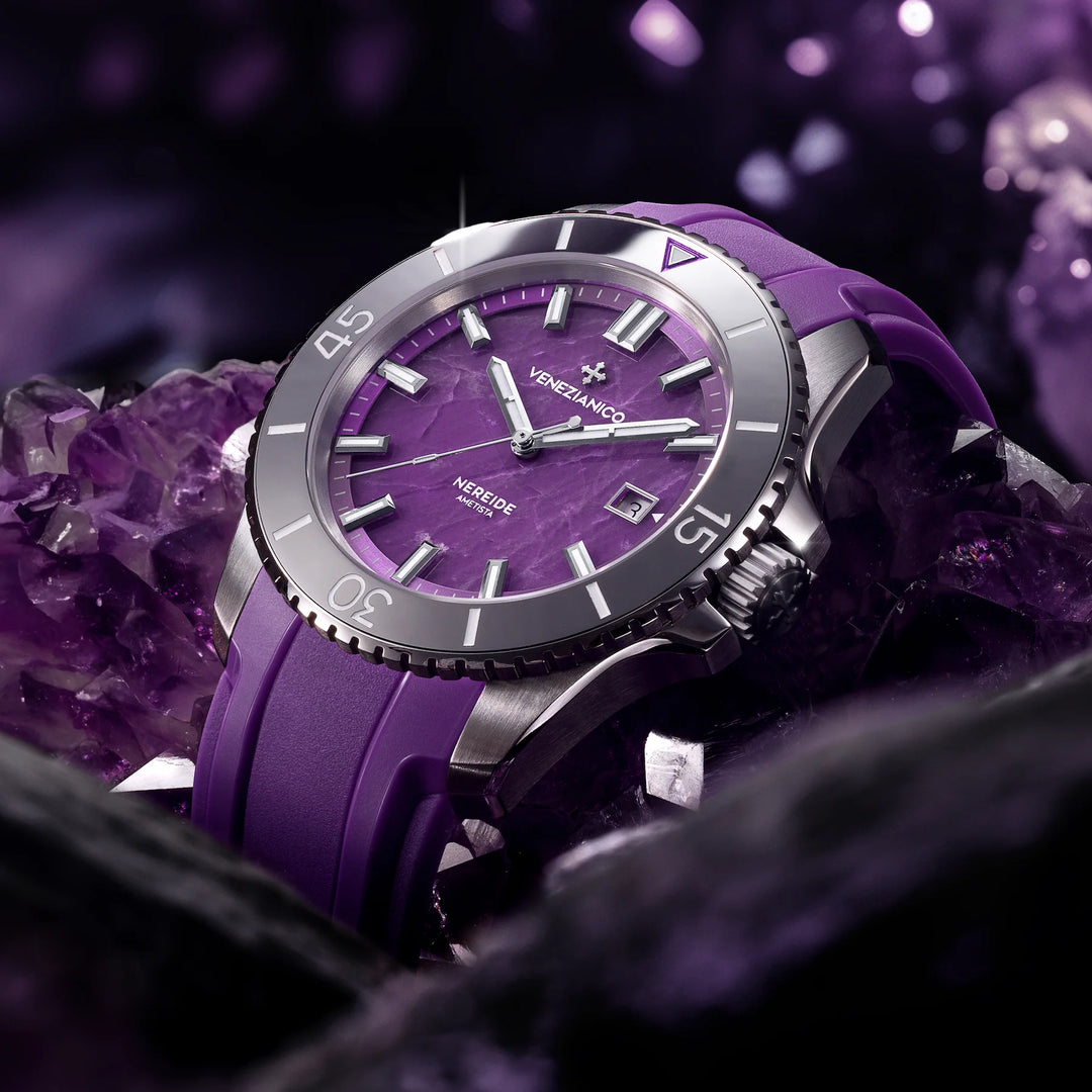 Relógio Venezianico Nereide Ametista - 4521545 Automático 42mm