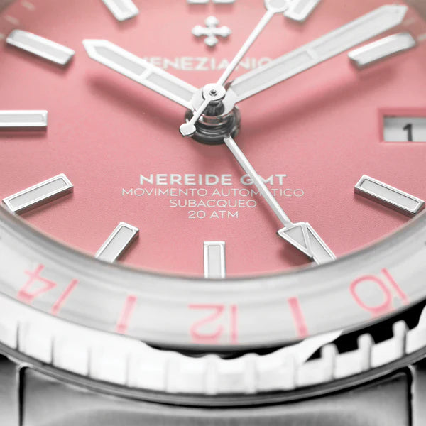 Relógio Venezianico Nereide GMT "Rosa" - 3521506C