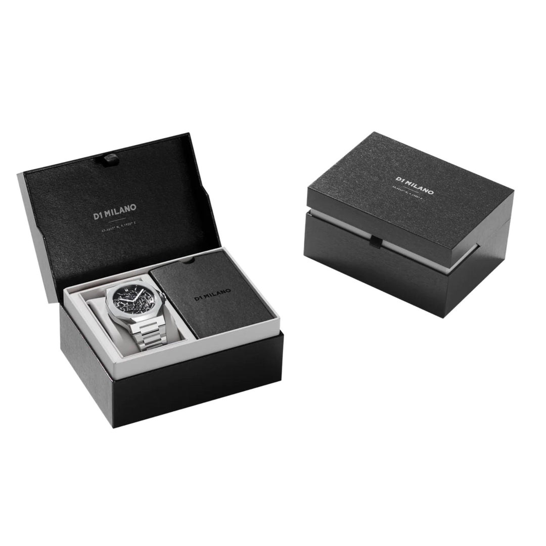 Relógio D1 Milano SKELETON BRACELET D1-SKBJ1 - Quartzo 41.5mm