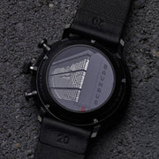 Relógio Junghans max bill Chronoscope Bauhaus 27/4409.02