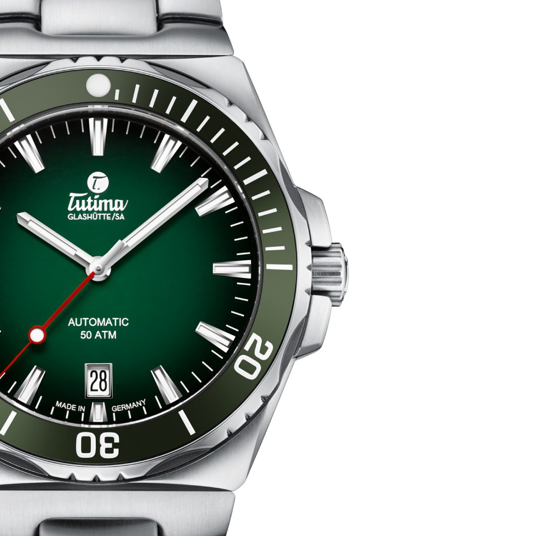 Relógio Tutima Glashütte M2 SEVEN SEAS 6156-06 AUTOMÁTICO