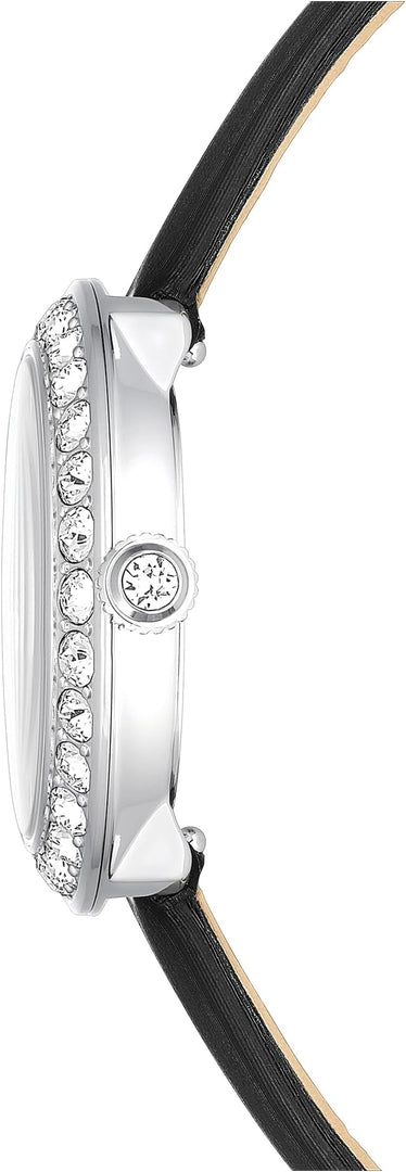 Relógio Feminino Swarovski Matrix Tennis Leather Strap Watch 5706663