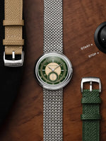 Carregue a imagem no visualizador da Galeria, Relógio Furlan Marri Disco Volante Disco Verde