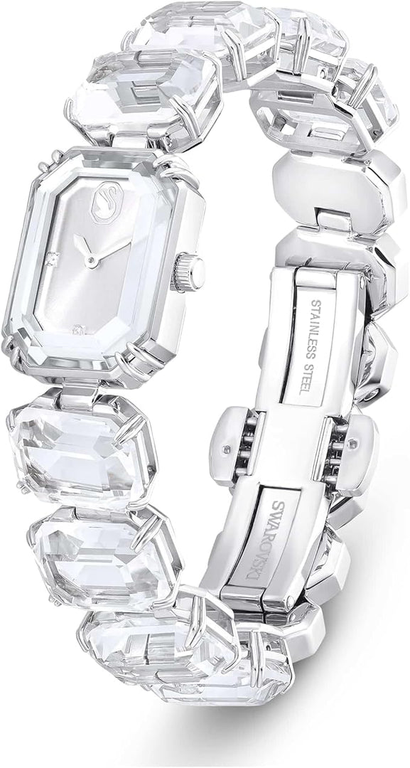 Relógio Feminino Swarovski Watch Octagon Cut Bracelet White 5729182