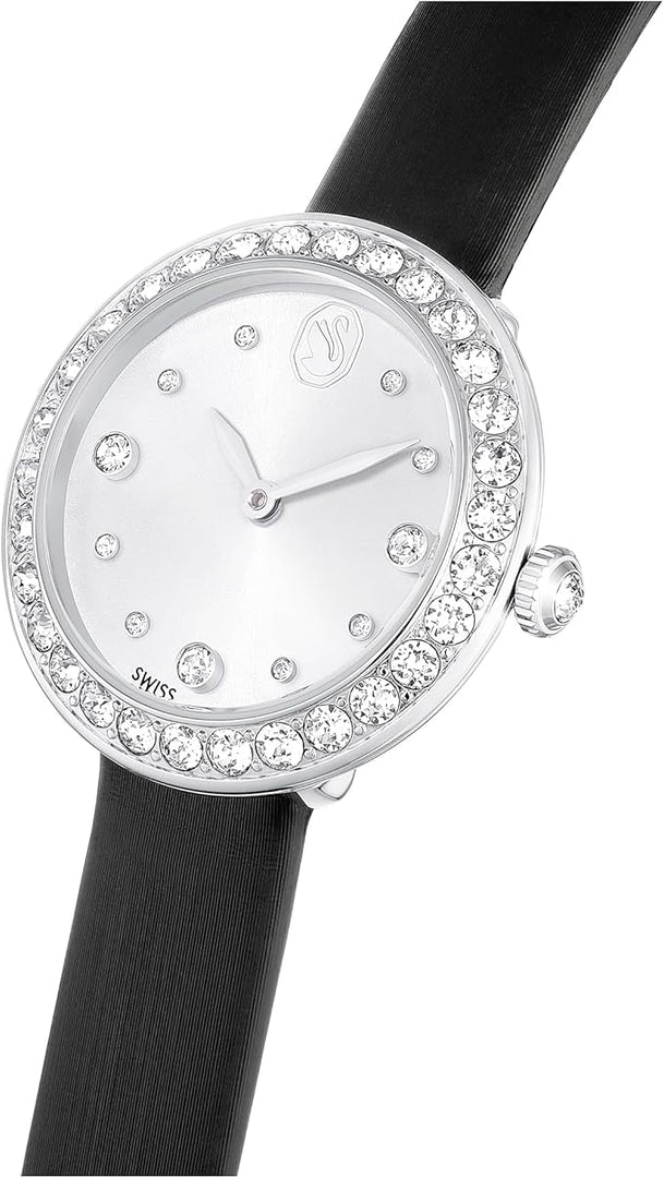 Relógio Feminino Swarovski Matrix Tennis Leather Strap Watch 5706663