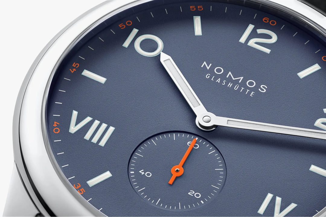 Relógio NOMOS Glashütte Club Campus 38mm Night Black on Strap 736