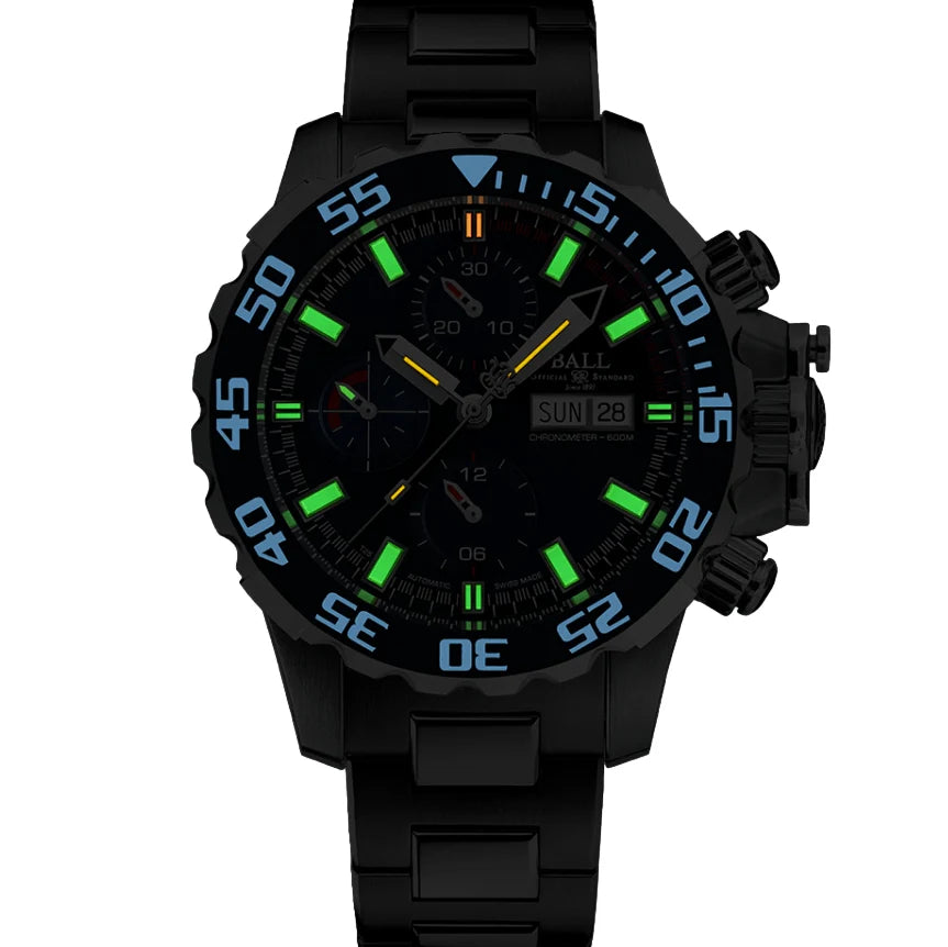 Relógio BALL Engineer Hydrocarbon Titanium 42mm - Blue on Bracelet Automático