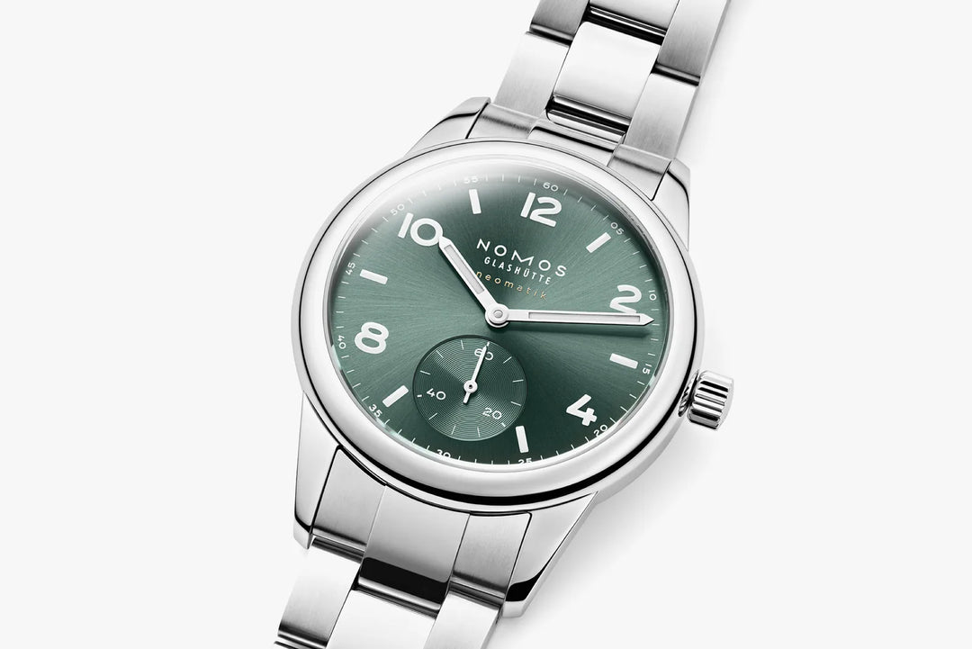 Relógio NOMOS Glashütte Club Sport Neomatik 37mm Petrol Green on Bracelet 746