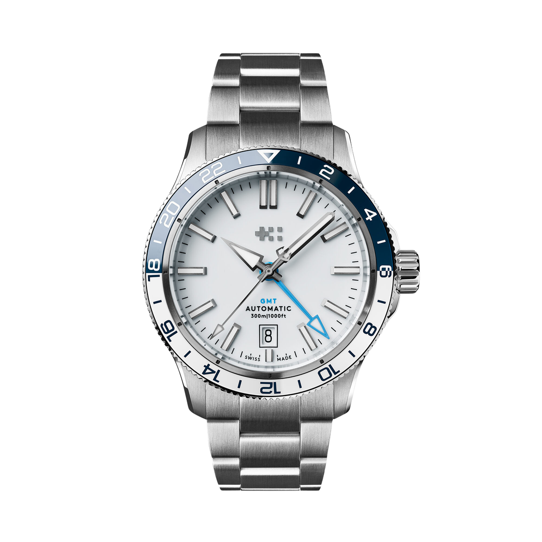 Relógio Christopher Ward C60-40AGM31S0BW0-B0 C60 Trident GMT 300 40mm