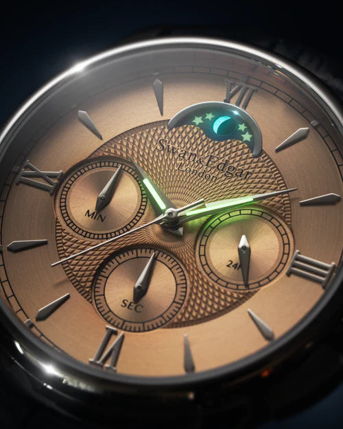 Relógio Swan & Edgar Complication Salmon