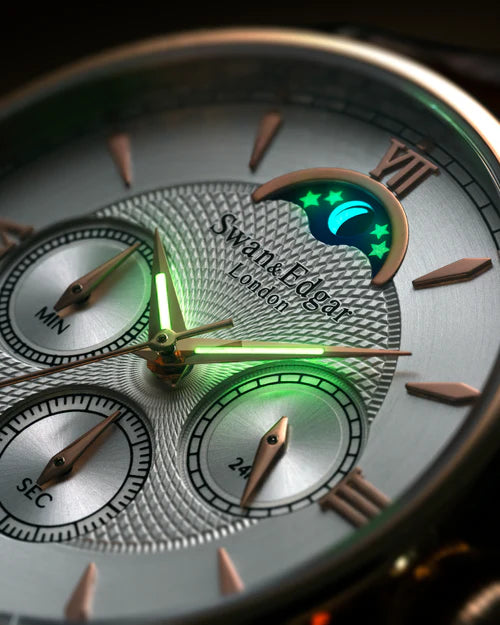 Relógio Swan & Edgar Complication White