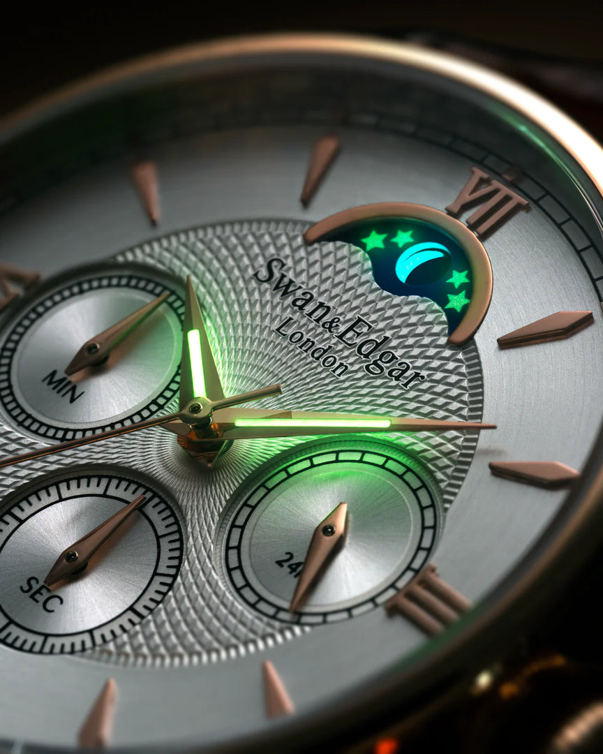 Relógio Swan & Edgar Complication White