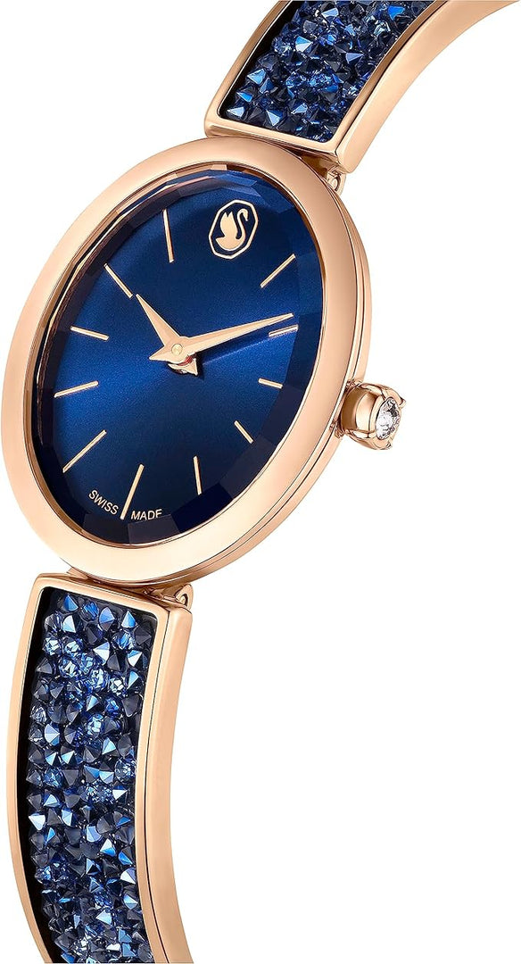 Relógio Feminino Swarovski Crystal Rock Oval Watch 5656822