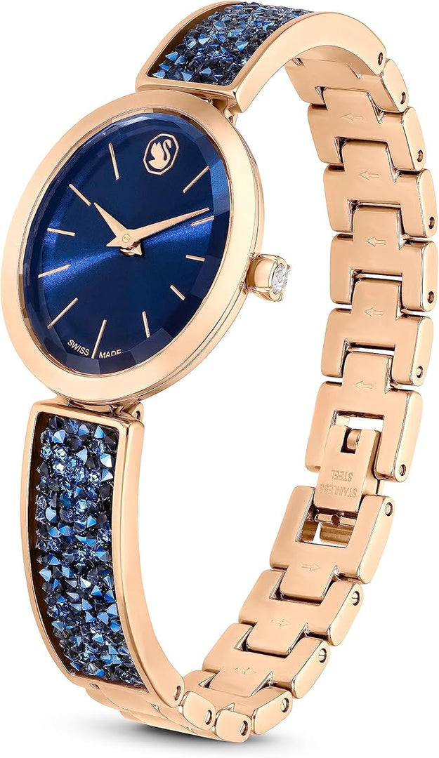 Relógio Feminino Swarovski Crystal Rock Oval Watch 5656822