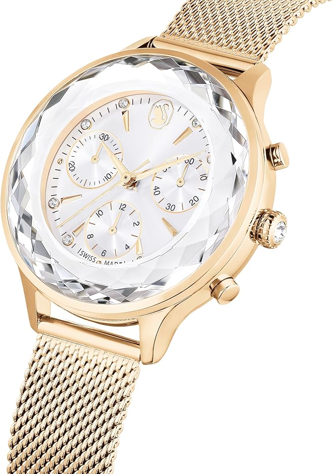 Relógio Feminino Swarovski Nova Chrono Watch 5677500