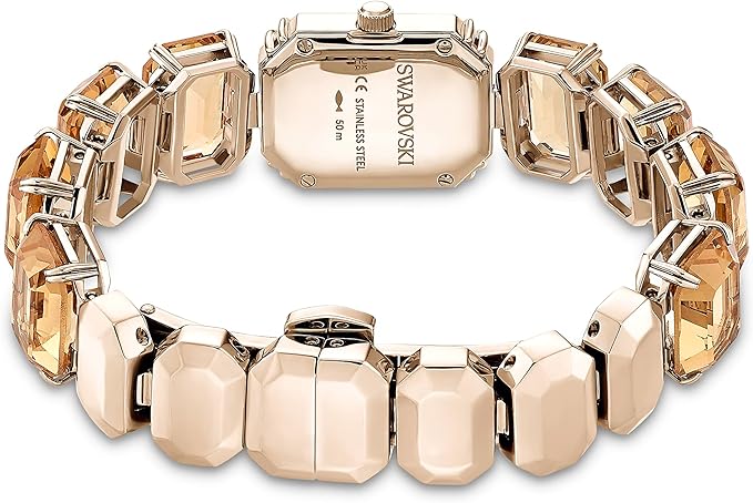 Relógio Feminino Swarovski Watch Octagon Cut Crystal Bracelet Band 5729841