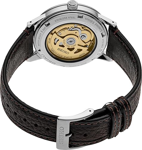 Relógio Seiko SSA461 Presage Style60's Skeleton