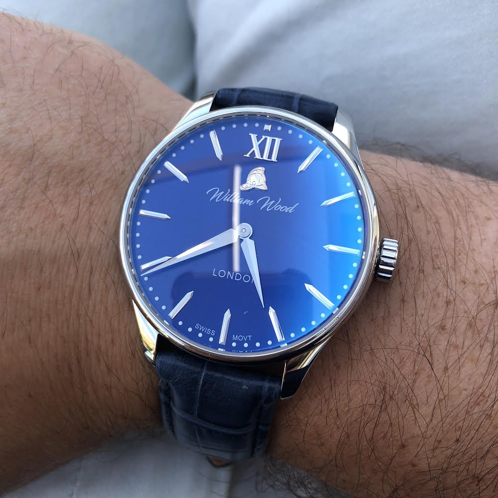 Relógio William Wood Midnight Blue