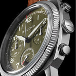 Carregue a imagem no visualizador da Galeria, Relógio Bulova 96B482 Military VWI Special Edition Olive Green Chronograph