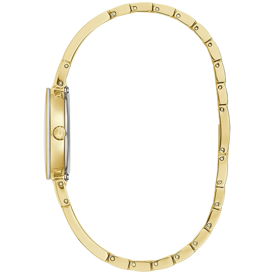 Relógio Feminino Bulova Marc Anthony Collection Champagne 97P164
