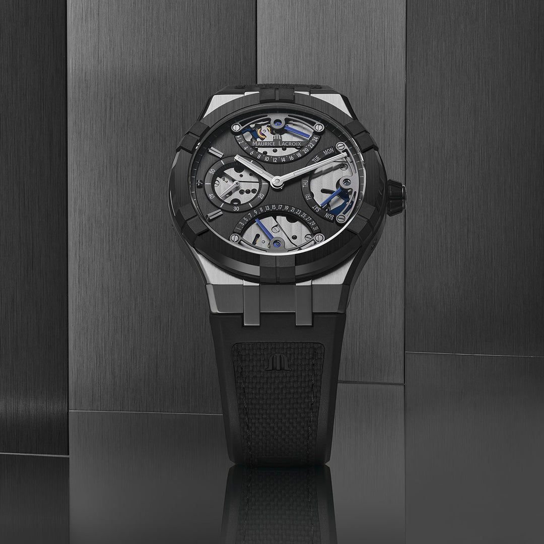 Relógio Maurice Lacroix AIKONIC MASTER TRIPLE RETROGRADE AC6068-SSL20-230-2