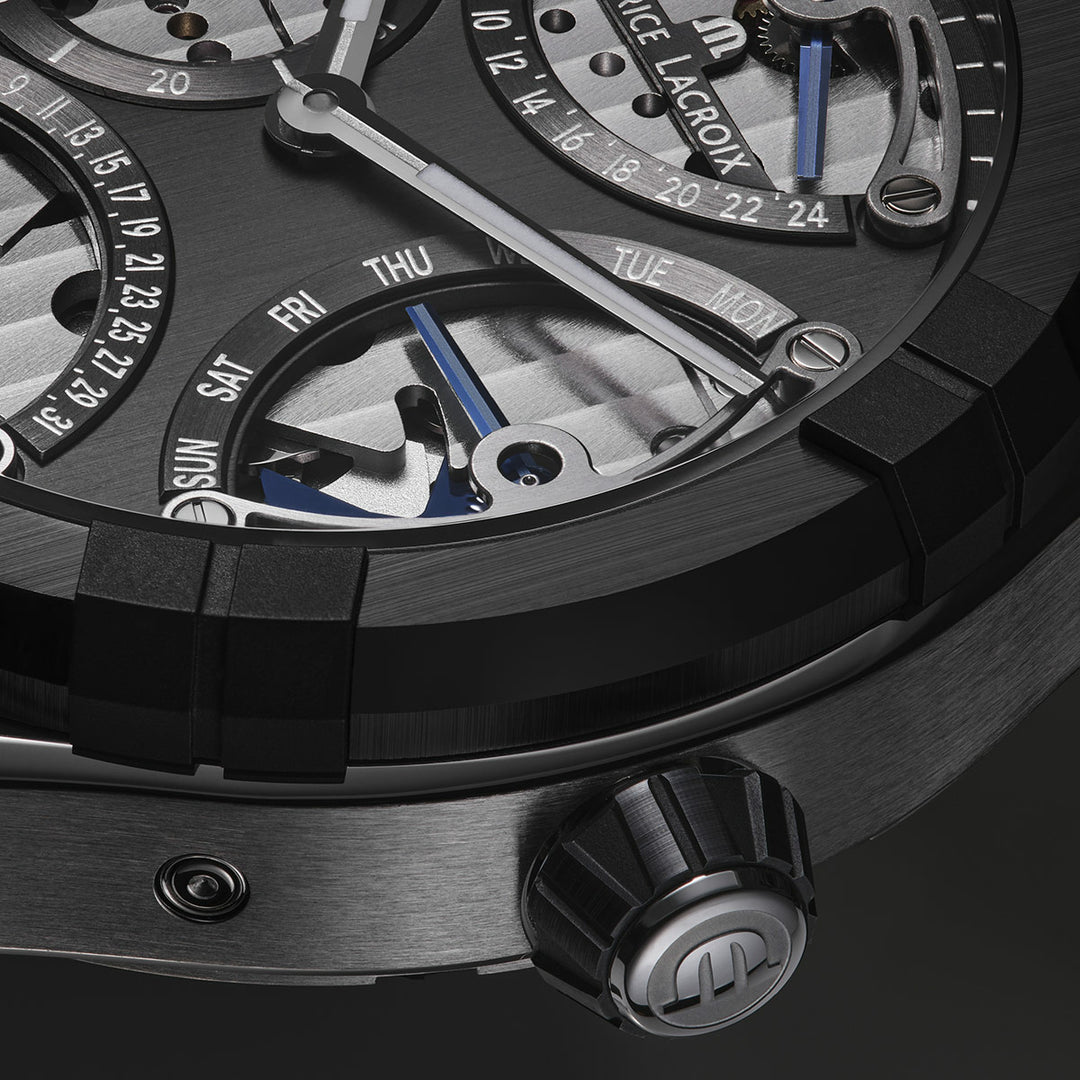 Relógio Maurice Lacroix AIKONIC MASTER TRIPLE RETROGRADE AC6068-SSL20-230-2