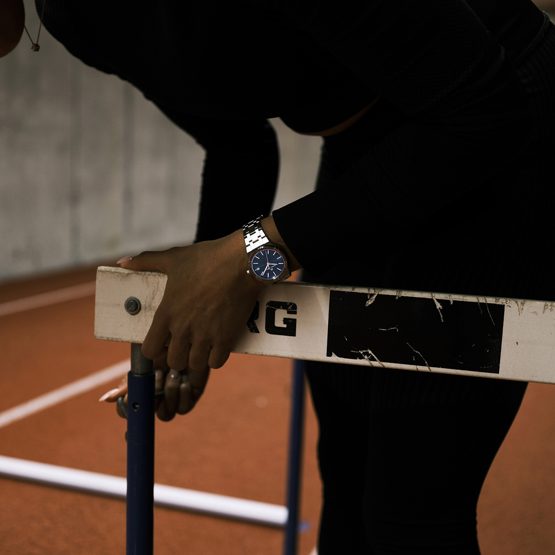 Relógio Maurice Lacroix AIKON QUARTZO DATE 35MM AI1106-SS002-430-1