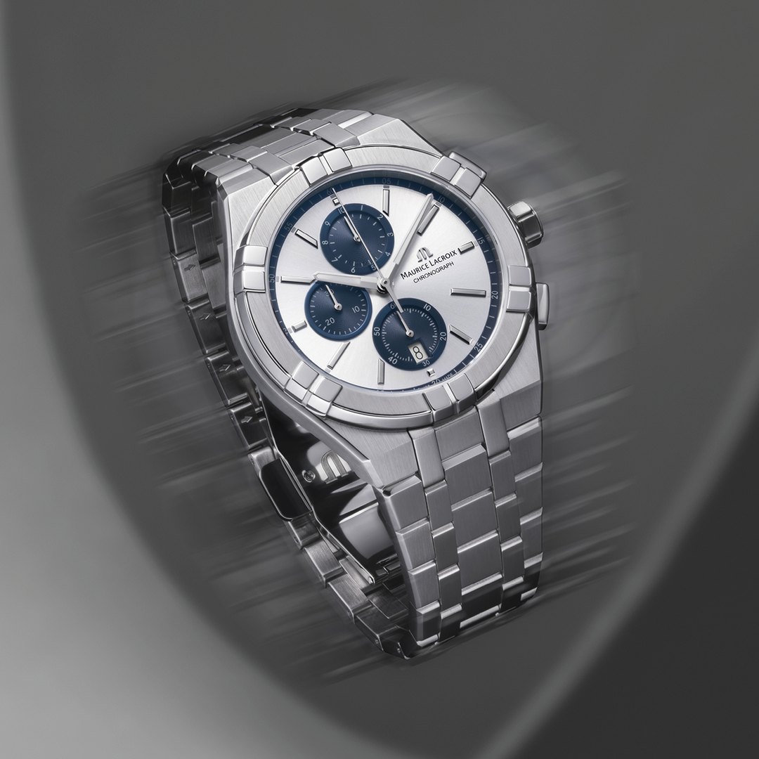 Relógio Maurice Lacroix AIKON QUARTZ CHRONOGRAPH AI1118-SS002-230-1