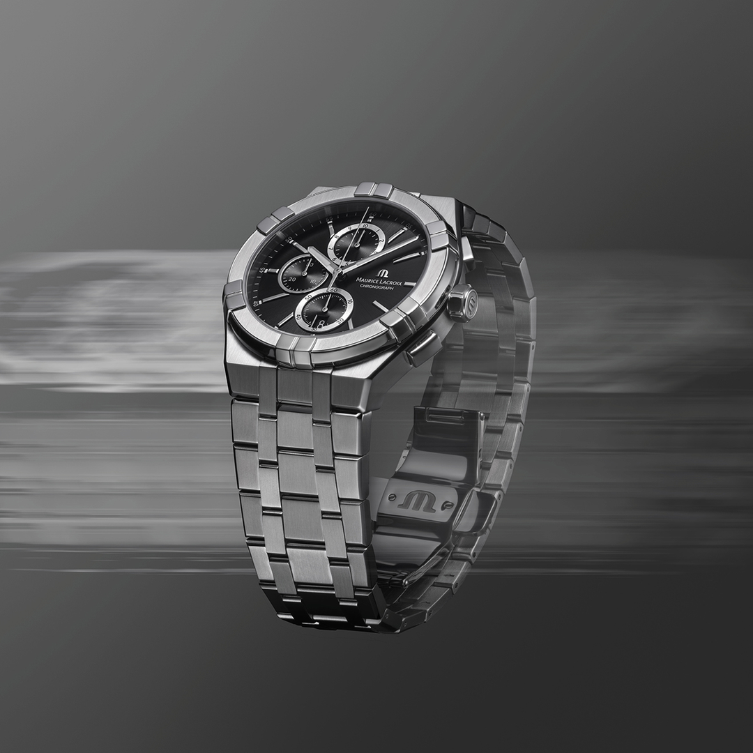 Relógio Maurice Lacroix AIKON QUARTZO CHRONOGRAPH AI1118-SS002-330-1