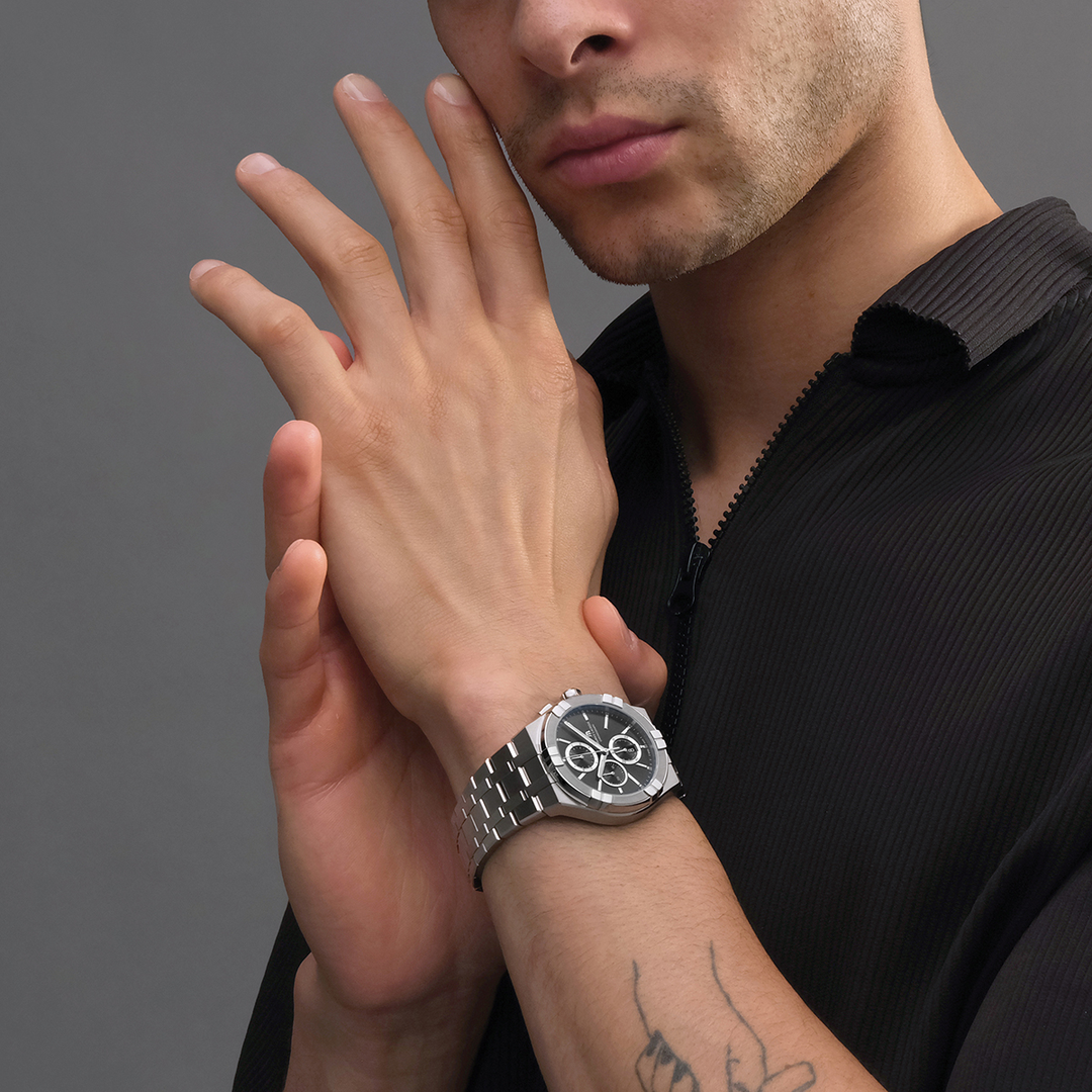 Relógio Maurice Lacroix AIKON QUARTZO CHRONOGRAPH AI1118-SS002-330-1