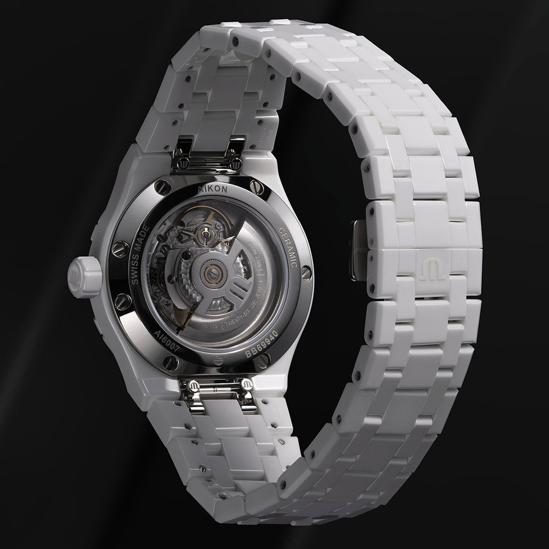 Relógio Maurice Lacroix AIKON AUTOMÁTICO CERAMIC 39MM AI6007-CRM72-130-7