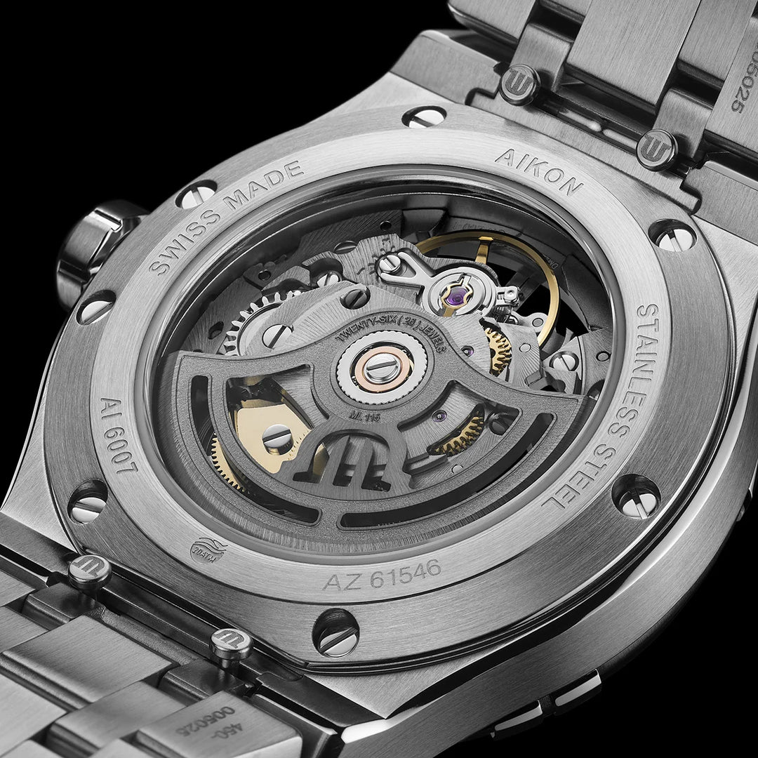 Relógio Maurice Lacroix AI6007-SS002-030-1 AIKON AUTOMATIC SKELETON