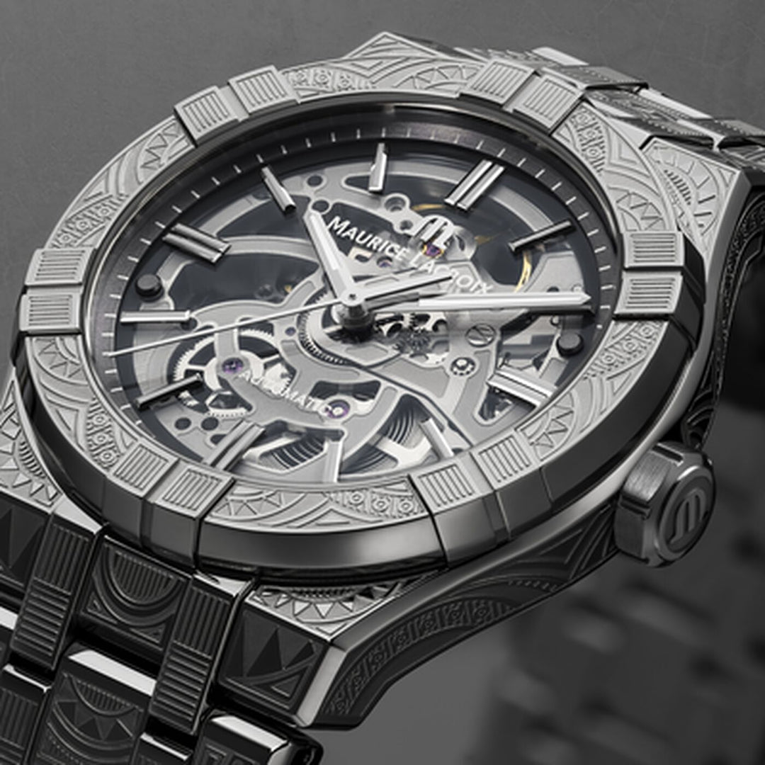 Relógio Maurice Lacroix AIKON SKELETON URBAN TRIBE AI6007-SS009-030-1