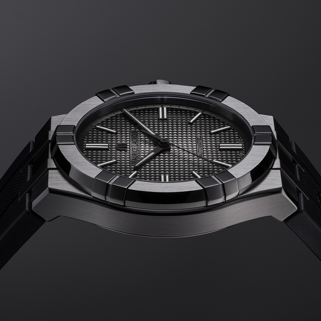 Relógio Maurice Lacroix AIKON AUTOMÁTICO 42MM GUNMETAL PVD LIMITED EDITION AI6008-PVB00-330-2