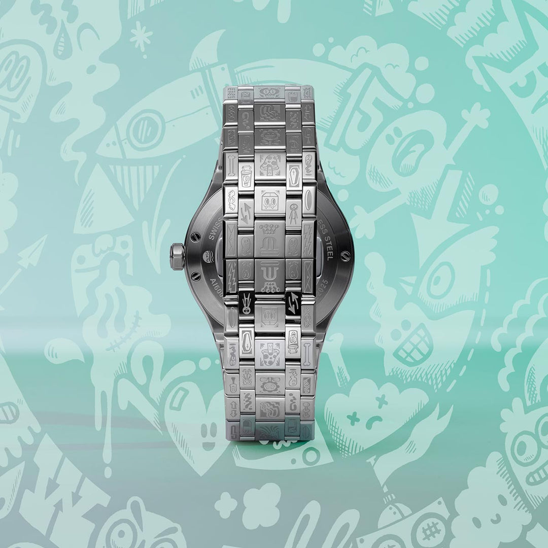 Relógio Maurice Lacroix AIKON AUTOMÁTICO WOTTO LIMITED EDITION AI6008-SS009-090-1