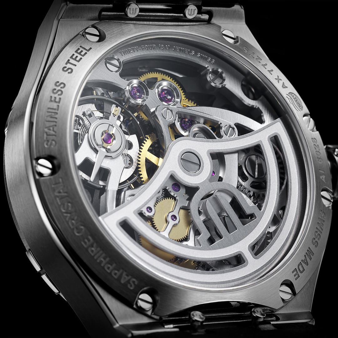 Relógio Maurice Lacroix AIKON AUTOMÁTICO SKELETON AI6028-SS002-030-1