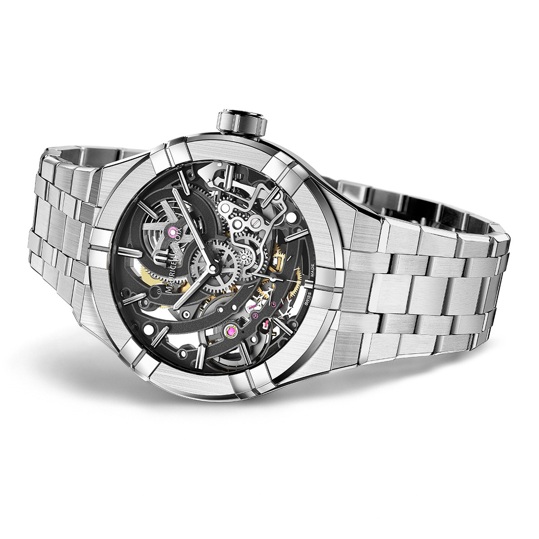 Relógio Maurice Lacroix AIKON AUTOMÁTICO SKELETON AI6028-SS002-030-1