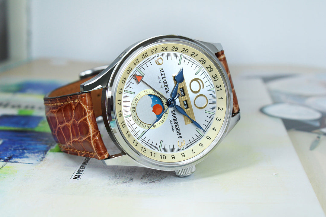 Relógio Alexander Shorokhov Full Calendar Merkur 2 AS.VK-MKR2