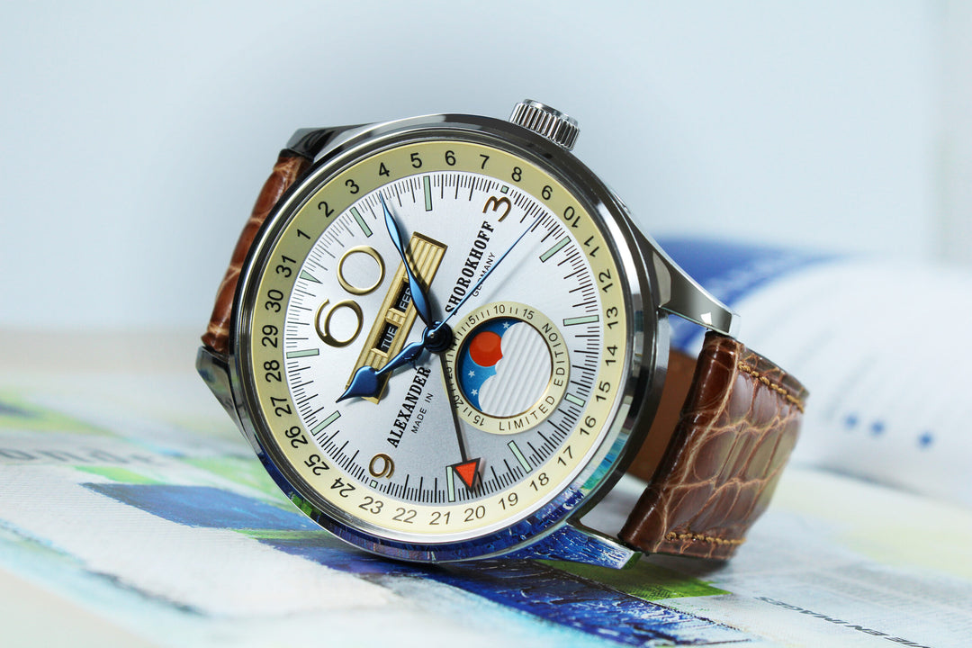 Relógio Alexander Shorokhov Full Calendar Merkur 2 AS.VK-MKR2