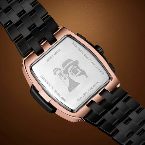 Relógio Swan & Edgar Ambassador Mechanical Quartz Rose