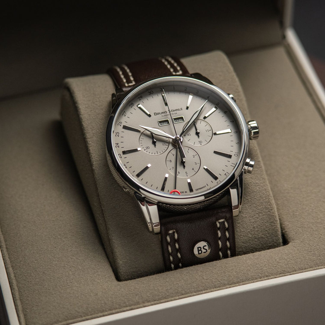 Relógio Bruno Söhnle Glashütte Atrium Chronograph - Limitierte Edition 17-13250-811