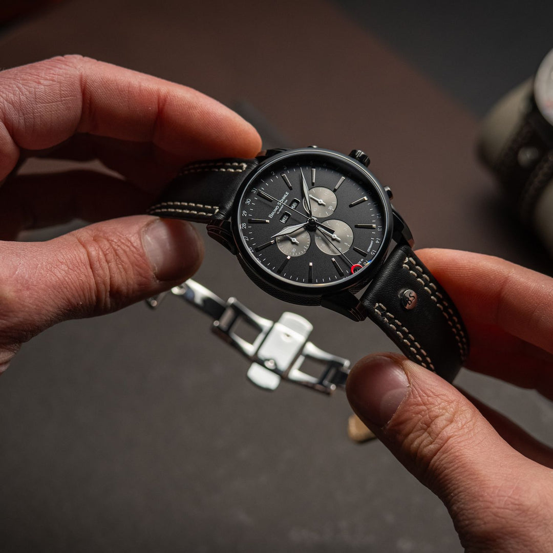 Relógio Bruno Söhnle Glashütte Atrium Chronograph - Limitierte Edition 17-73250-711