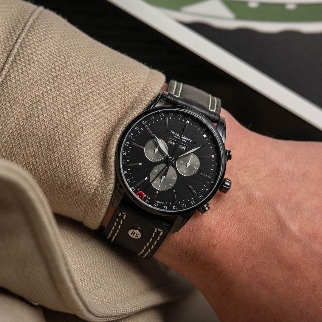 Relógio Bruno Söhnle Glashütte Atrium Chronograph - Limitierte Edition 17-73250-711