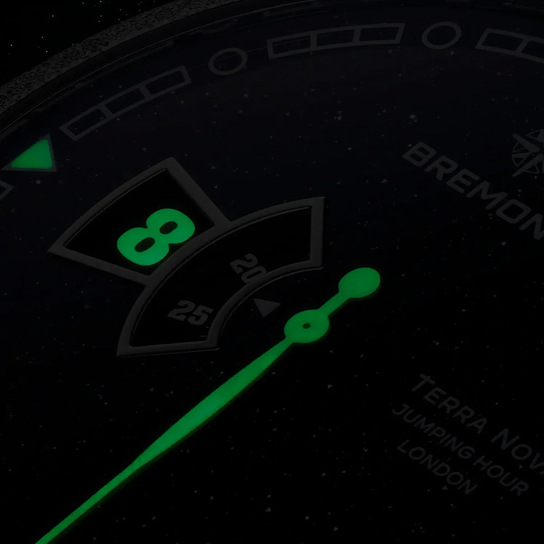 Relógio Bremont Terra Nova Jumping Hour Aventurine