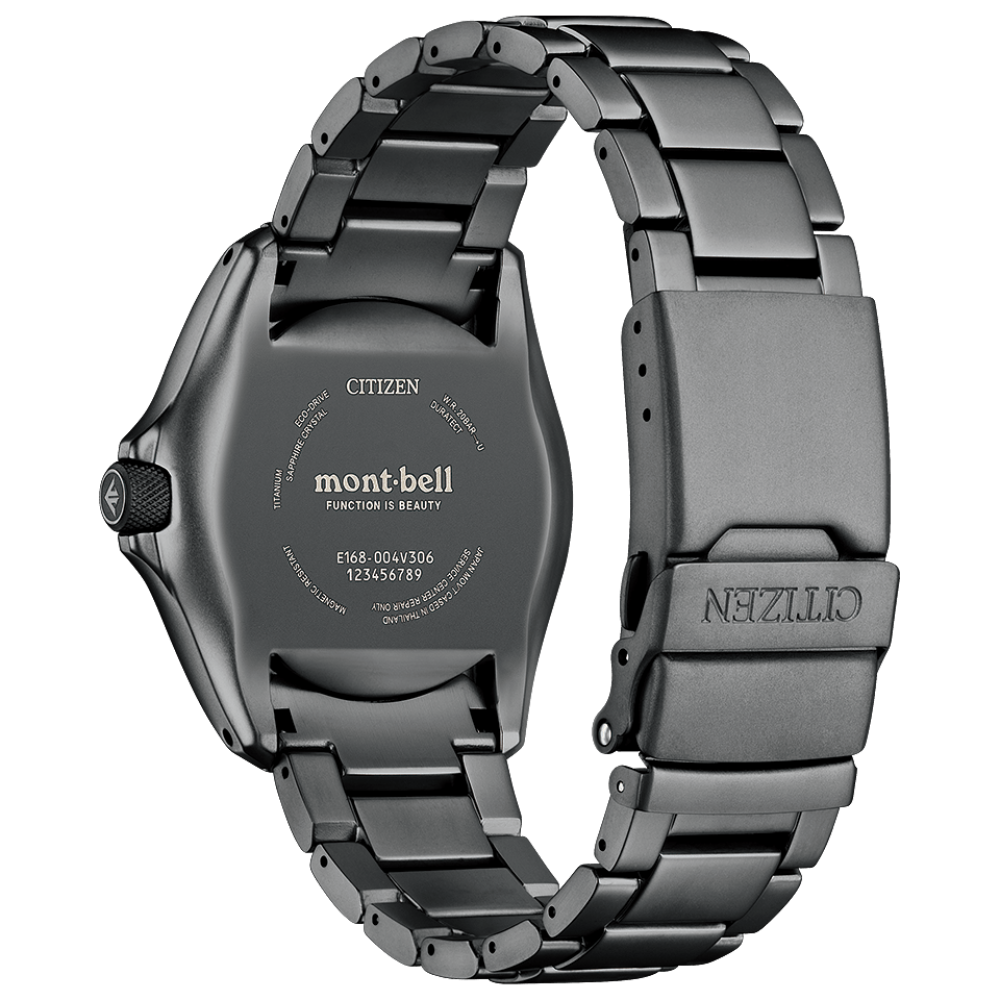 Relógio Citizen BN0245-58E Promaster Land Mont-bell Collaboration Limited Edition Titânio