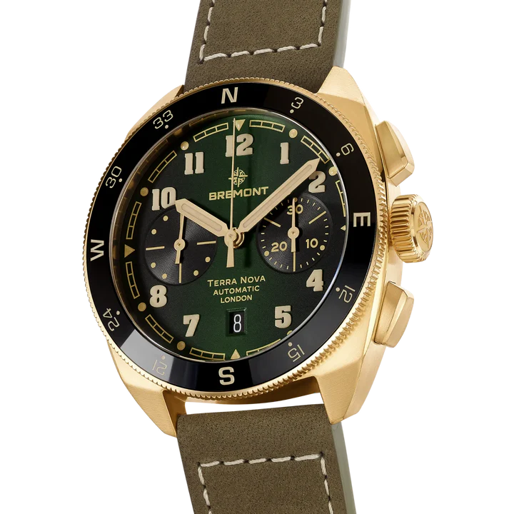 Relógio Bremont Terra Nova 42.5 Chronograph Bronze