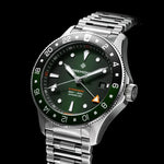 Carregue a imagem no visualizador da Galeria, Relógio Bremont Supermarine 300M GMT, 'Tundra' Green