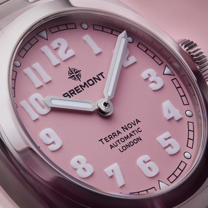Relógio Bremont Terra Nova 38 'Pink'